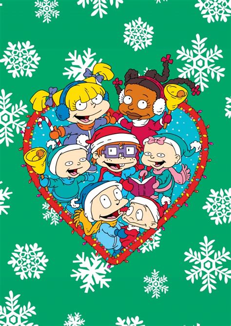 Rugrats CHRISTMAS Barnkort Skicka riktiga vykort på nätet