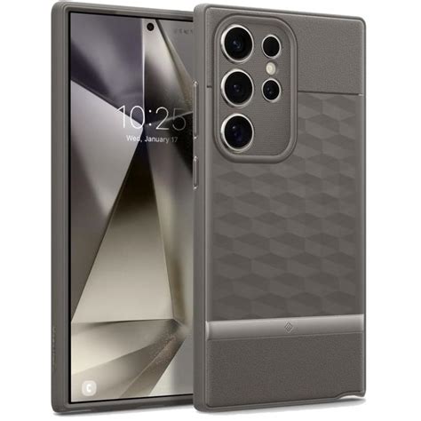 Samsung Galaxy S24 Ultra Caseology Parallax Hybrid Case Ash Grey