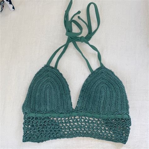 Xhilaration Swim Crochet Bikini Top Poshmark