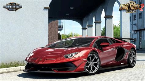 ats: [ATS] Lamborghini Aventador SVJ 2018 (1.44.x) v update auf 1.49 Trucks, Mods Mod für ...