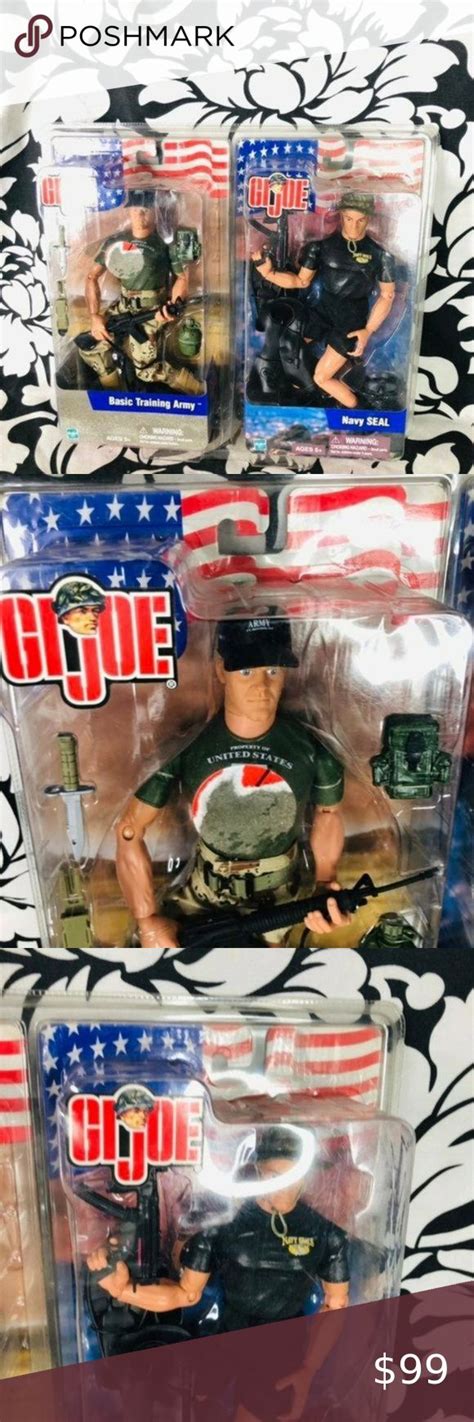 Gi Joe Basic Training Army And Navy Seal 2 Pack 12 Inch Action Figure