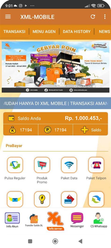 Xml Mobile Aplikasi Agen Pulsa Murah Paling Rekomended