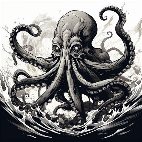 Octopus Detailed Tattoo Designs In 2024 Octopus Tattoo Octopus