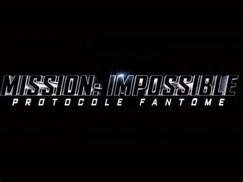 Mission Impossible Protocole Fantôme Bande Annonce Trailer VF