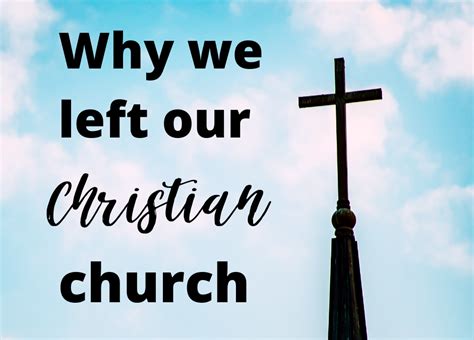 Why We Left Our Christian Church Our Testimony Following Jesus Messiah