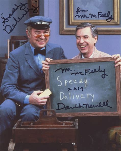 David Newell Signed 8x10 Photo – TopPix Autographs