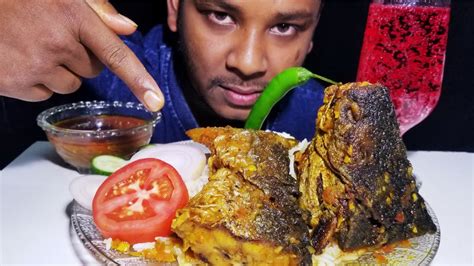 Spicy Big Fish Head Curry Eating Challenges Eating Asmr Mukbangeatig