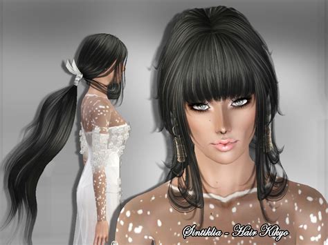 The Sims Resource Sintiklia Female Hair Kikyo