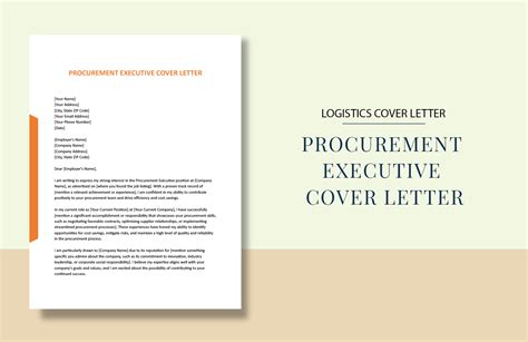 Procurement Executive Cover Letter In Word Google Docs Pages