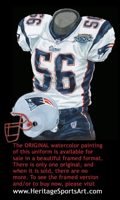 New England Patriots Uniform And Team History Heritage Uniforms And