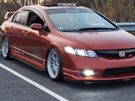 Honda Civic Si With X Enkei Rpf And Federal X On