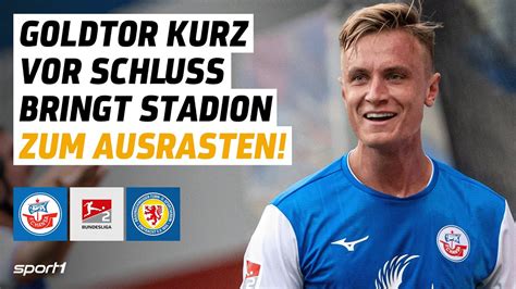 Hansa Rostock Eintracht Braunschweig 2 Bundesliga Tore Und