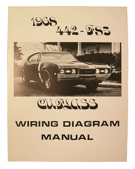 F85 Wiring Diagram Manual 66 1966 Oldsmobile Cutlass 442 Collectibles