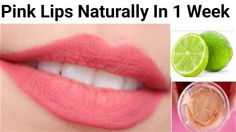 Honto Ko Pink Karne Ka Tarika Pink Lips Naturally At Home Black