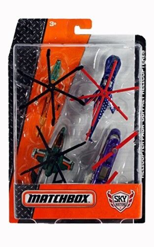 Matchbox Sky Busters Airplane 4 Pack Helicopter Pack 1 Smiths