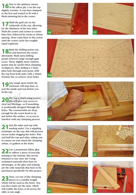 DIY Downdraft Table • WoodArchivist