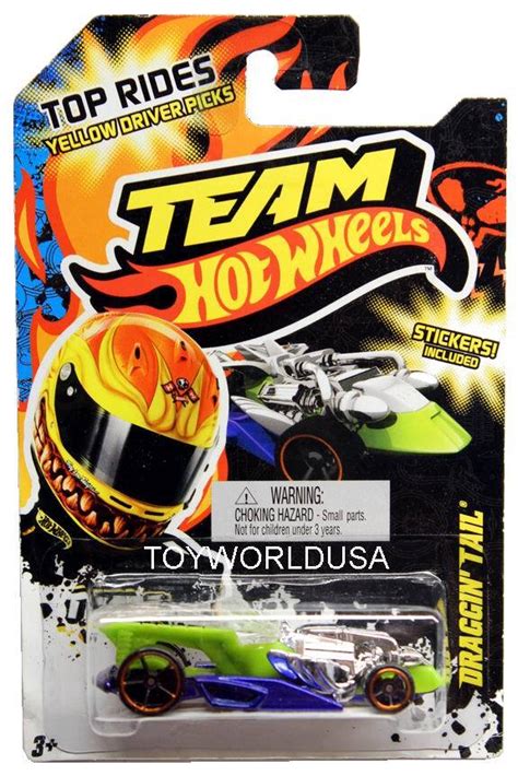 Team Hot Wheels Yellow Driver