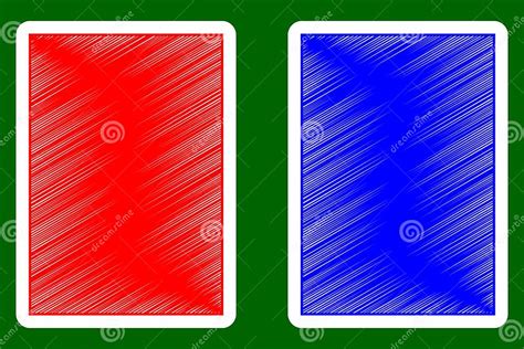 Playing Card Back Stock Vector Illustration Of Decorative 89019323