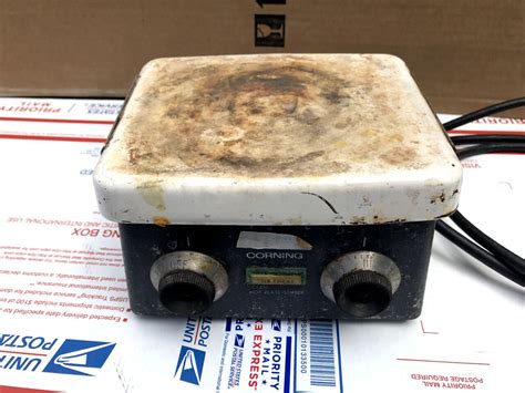 Used CORNING PC 351 Laboratory Hot Plate Stirrer Mixer Hotplate Magnetic Lab General For Sale