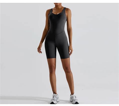 One Piece Skintight Onesie Female Naked Sense Dance Sports Outdoor Fitness Running Speed Dry