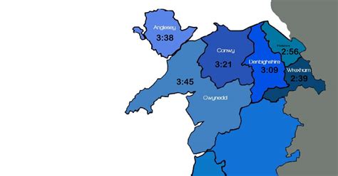 Counties of Wales Map Quiz - By happyquiz