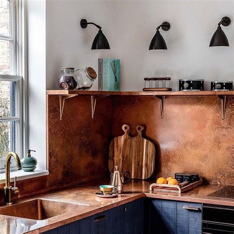 Traditional Kitchen With Stylish Copper Design