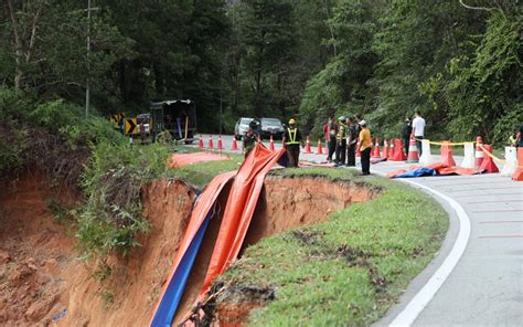 Jalan Batang Kali Genting Diperbesar Dibuka Semula Bulan Depan Fmt