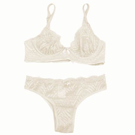 Conjunto Lingerie Rendado Sem Bojo E Aro Bundys Bundys Lingerie Conjunto De Lingerie
