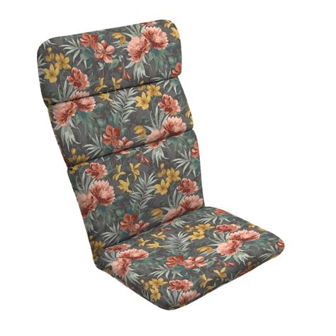 Arden Selections Phoebe Floral Patio Chair Cushion in the Patio ...