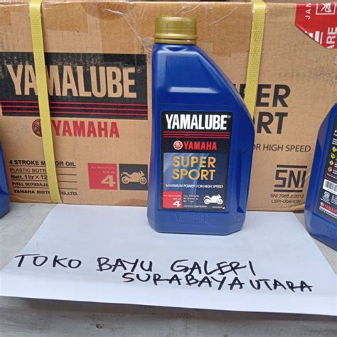 Jual Oli Yamalube Super Sport 1 Liter Oli Mesin Yamaha Yamalube Engine