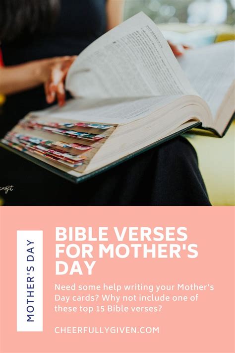 Top 15 Bible Verses For Mother S Day 2020 Cheerfully Given