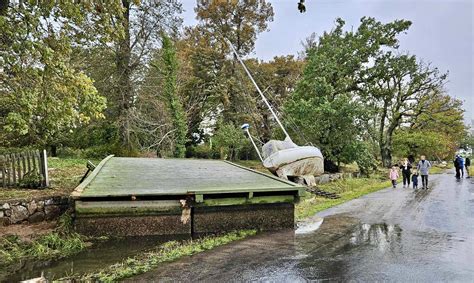 Hesnæs og Præstø Havn er særligt ramt der er ikke længere en havn