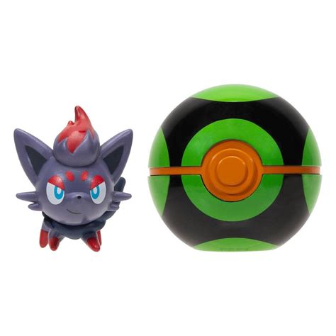 Pokemon Clip N Go Poke Balls Zorua Dusk Ball Pokemon Jucarii Ro