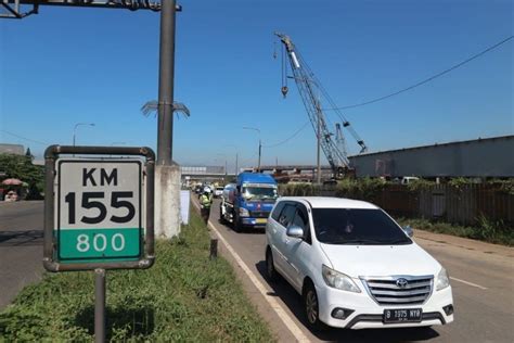 Mudik Dilarang 156 Kendaraan Diputar Balik Di GT Cileunyi