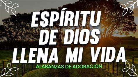 Espiritu De Dios Llena Mi Vida Alabanzas De Adoracion Musica