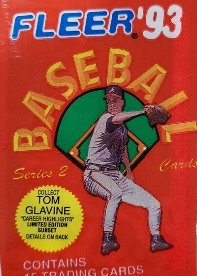 Fleer Baseball Cards Most Valuable Wax Pack Gods