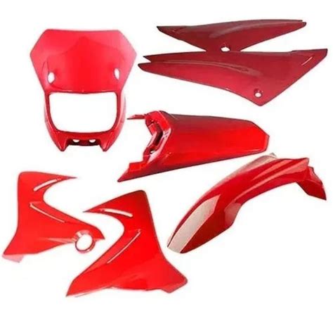 Kit Aba Tanque Tampa Lateral Farol Rabeta Yamaha Xtz 125 Paramotos