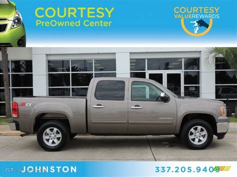 2012 Mocha Steel Metallic Gmc Sierra 1500 Sle Crew Cab 4x4 81684899