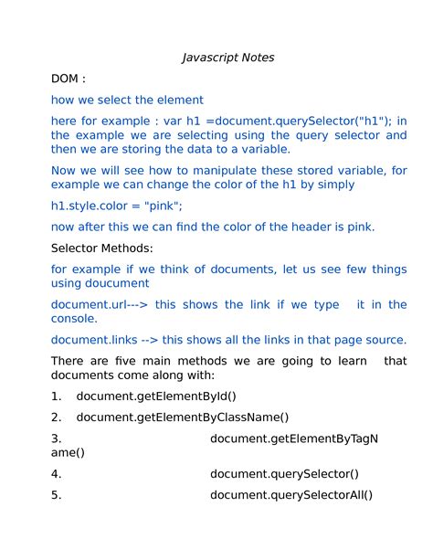 Solution Js Notes Studypool