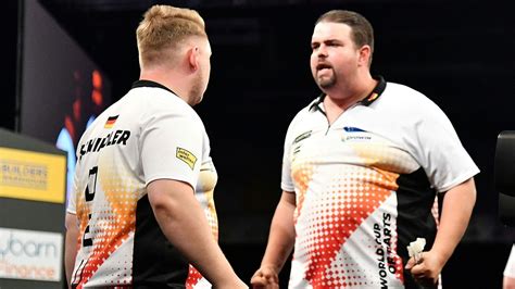 Darts Sieg Gegen England Clemens Und Schindler Im Halbfinale