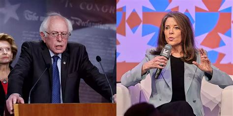 Bernie Sanders Says Marianne Williamson Will Run A Strong Campaign