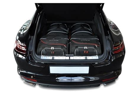 Kjust Tailor Made Sport Boot Bag Set Porsche Panamera E Hybrid 2016 On