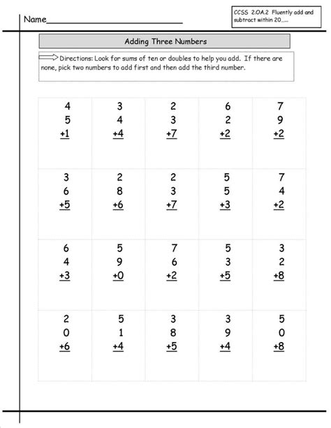 Free Math Worksheets | Activity Shelter