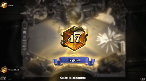 Questline Warlock 47 Legend PyramidHead Hearthstone Wild Decks