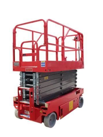 300kg Hydraulic Aerial Construction Lift Machine For Sale Automatic