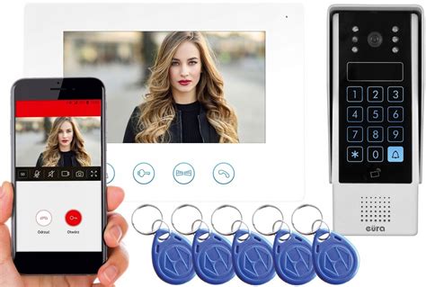 Wideodomofon Wideo Domofon Wifi Eura Furtka Brama