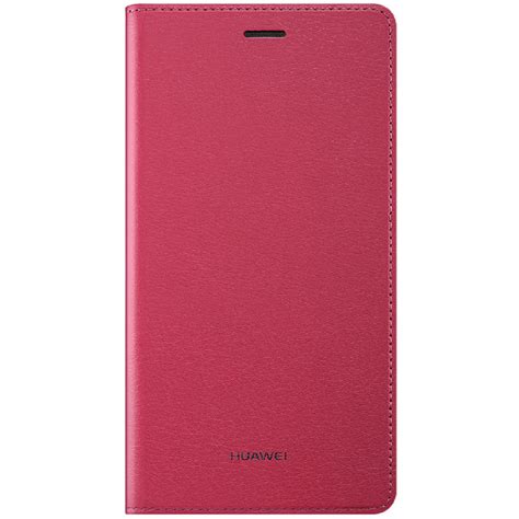 Huawei Leather Flip Case For P8 Lite Red P8 Lite Lea Case Red