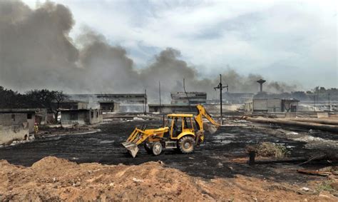 Cuba Da Por Controlado Grave Incendio Industrial En Matanzas