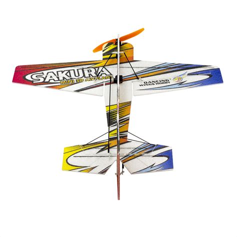 Dancing Wings Hobby Sakura E210 420mm Wingspan Epp Mini 3d Aerobatic Indoor Aircraft Rc Airplane