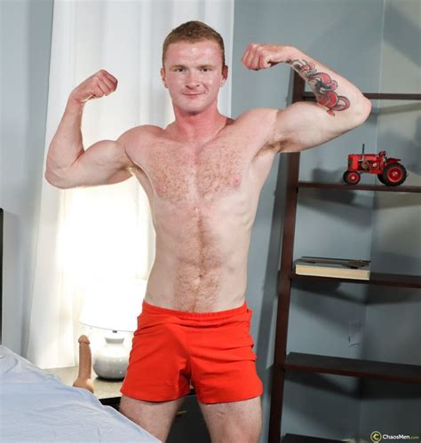 Ginger Gay Porn Newcomer Brody Fox Makes His ChaosMen Debut Bottoming